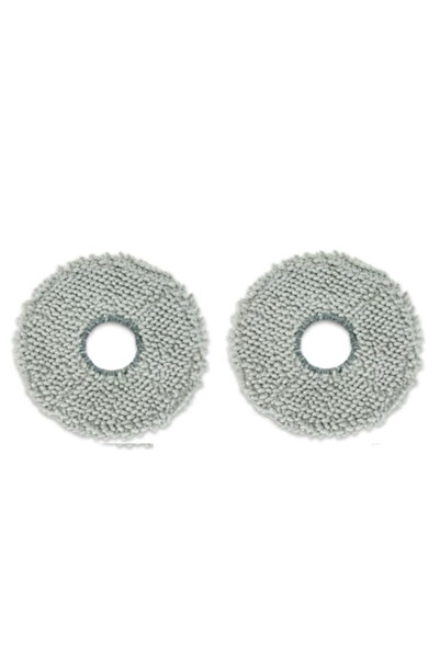 Roborock Q Revo Serileri / S10 Plus / L10 Ultra Uyumlu Yüksek Kaliteli 2'li Mop Bezi | Mikrofiber Yedek Mop