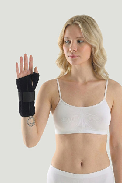 POLİMED Thumb Support Hand Splint Steel Thumb Brace Palm Steel Support Fixator