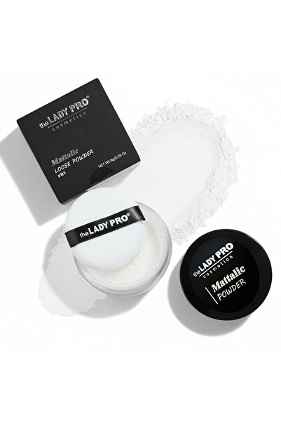 the LADY PRO "بودرة تثبيت لوس بودر بملمس ناعم وتغطية خفيفة مثالية للمكياج اليومي"
