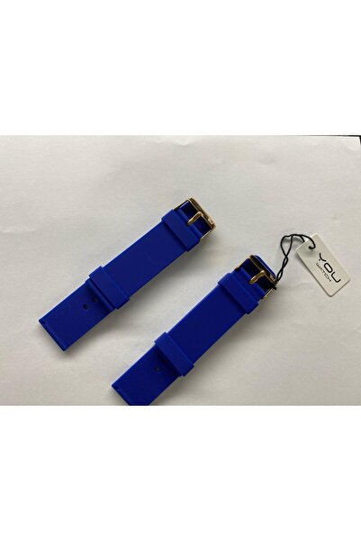 Youstore 22mm Universial 2'li Mavi Saat kordonu