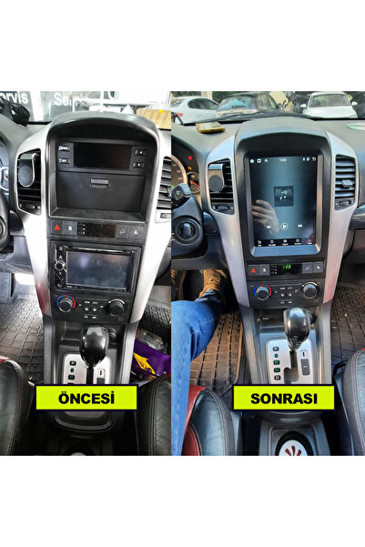Mat Chevrolet Captiva 2006-2011 Uyumlu Tesla 4/64 GERCEK REM KAMERALI 2K EKRA...