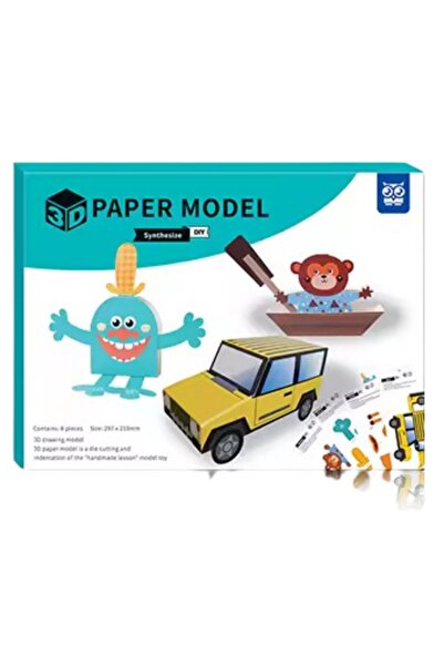 Fun Learning Store Children Preschool Educational DIY 3D Paper Model For Kids