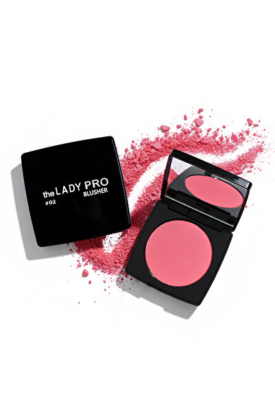 the LADY PRO A blush for cheeks with a soft touch and natural radiance.