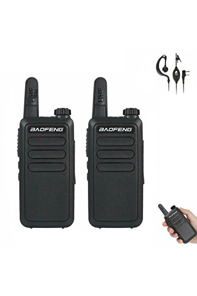 YUWA 2Adet Boafeng Bf-R5 Lisansız PMR446 Telsiz Baofeng Bf-R5 Mini Telsiz El ...