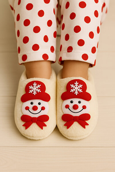 STOCON Unisex baby booties santa claus slipper nursery shoes gift slipper stc1191