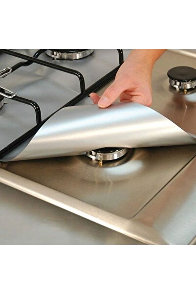 OEM Set of 4 Detachable Teflon Stove Protector Sheets, Easy to Wash