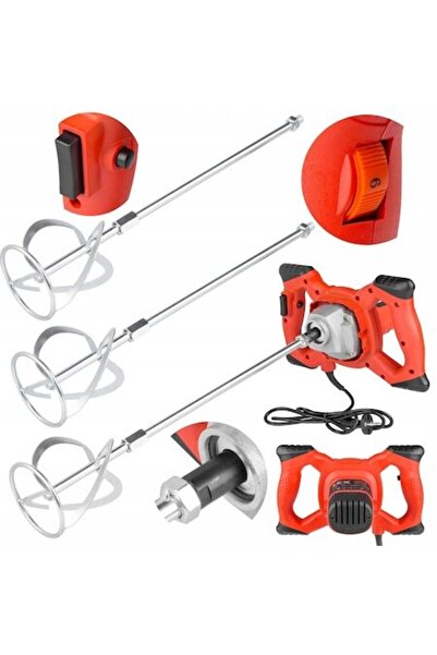 Campion Mortar and Paint Mixer, 3000W, 6 Speeds, 2 Paddles Included