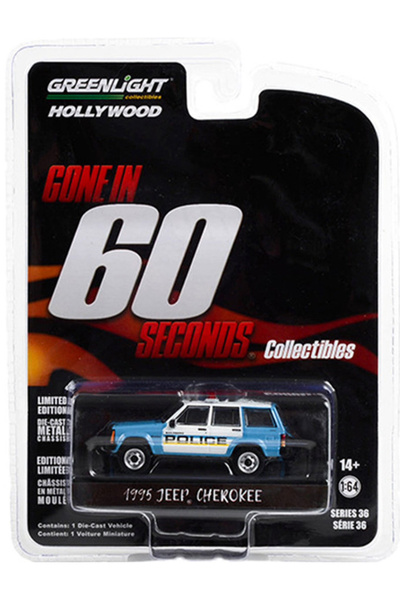 Greenlight Collectibles Hollywood 1:64 Gone in 60 Seconds – 1995 Jeep Cheroke...