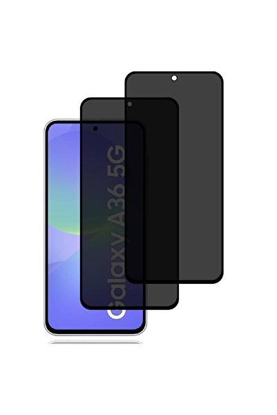 HYX واقي شاشة الخصوصية لهاتف Samsung Galaxy A36 5G [عبوة من قطعتين] - زجاج مق...