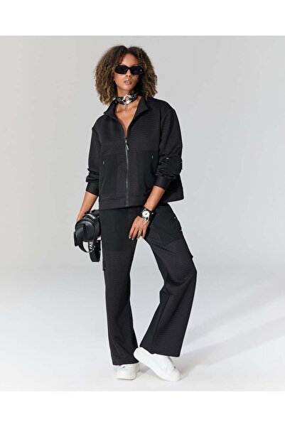 LAMANTE Cep Detaylı Jakarlı Pantolon