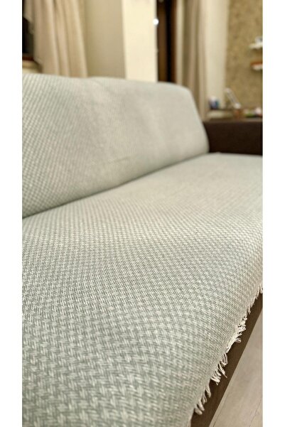 LUNGA VİTA Husa de scaun din material țesut cu model de orz 170x210 Husă pentru scaun bumbac 100% locuri