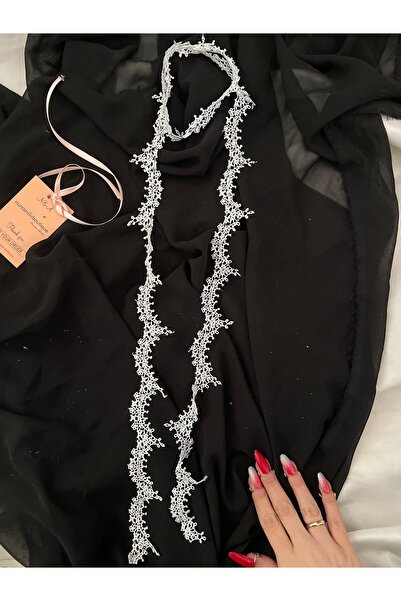 Nurcanilirboutique Blue&White Elegant Scarf