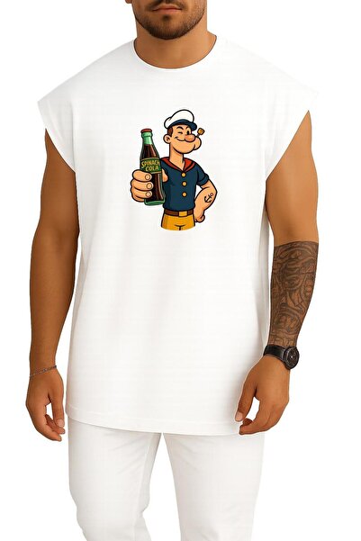 Bahriyeli Collection قصة فضفاضة تيمال ريس وكولا مع السبانخ مطبوع أتليت