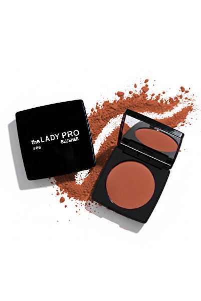 the LADY PRO A blush for cheeks with a soft touch and natural radiance.