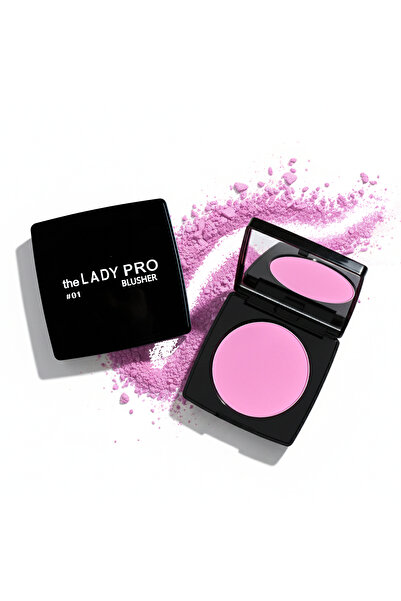 the LADY PRO A blush for cheeks with a soft touch and natural radiance.