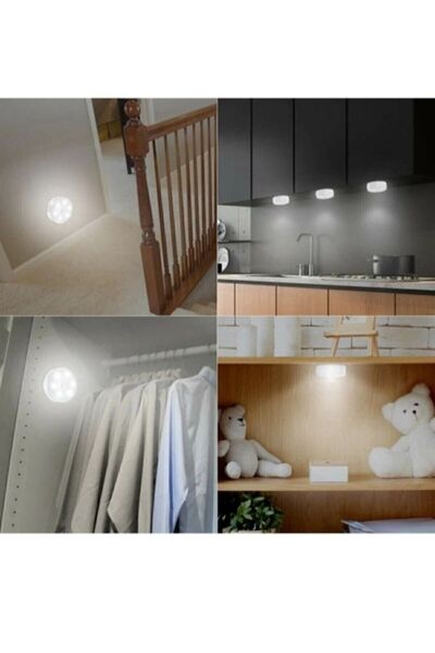 FOBHOME Dolap Içi Led Aydınlatma Karanlık Sensörlü