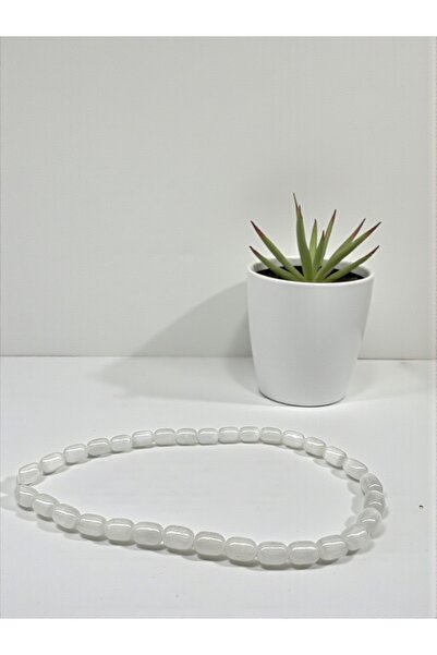 The Magıc of Healıng Selenite Natural Stone Pendant (with Metal Apparatus)