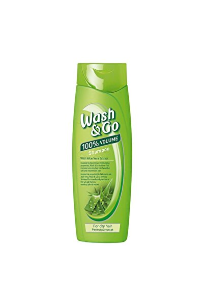 Wash and Go Set 4 x Sampon Wash & Go cu Extract de Aloe Vera, pentru Par Usca...