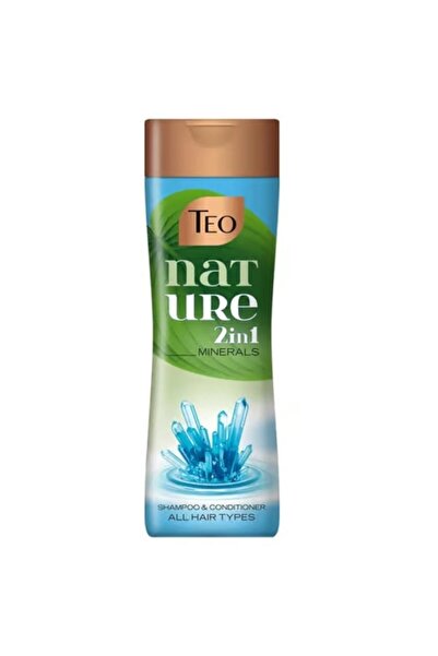 Teo Set of 5 x Nature Shampoo, Aloe Vera, for All Hair Types, 350 ml