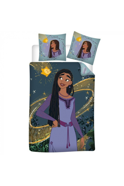 Disney Children's bed linen, Wish 2 pieces 140x200 cm, 65x65 cm
