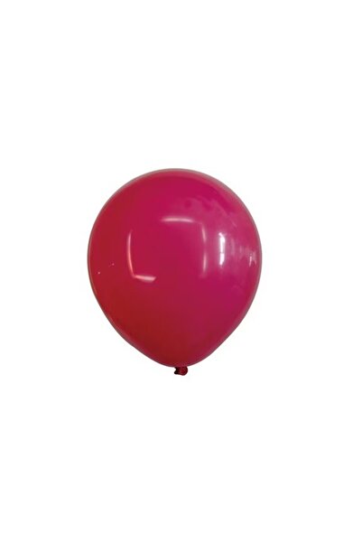 Flippy Set of 12 Standard Latex Balloons, 13 cm, Rose Red