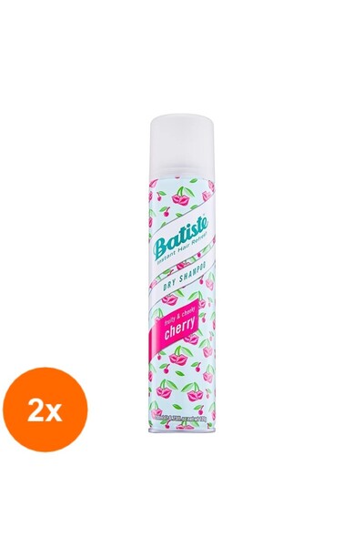 Batiste Set 2 x Cherry Dry Shampoo, 200 ml