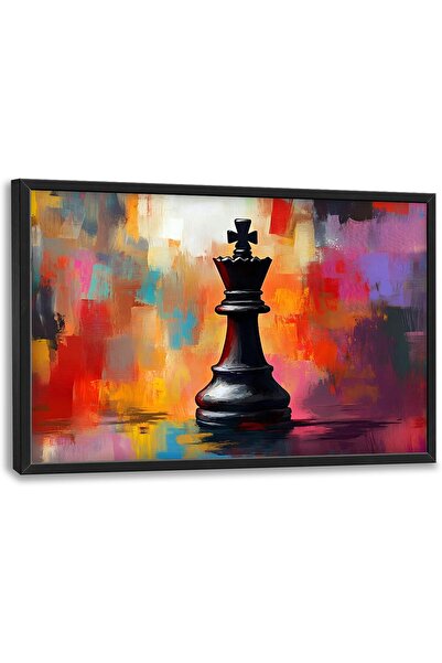 ALAYRA International Beautiful Framed Canvas Wall Art 60×90 cm with Outer Fra...