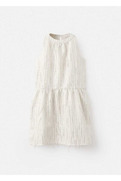 MANGO Kids Pullu elbise