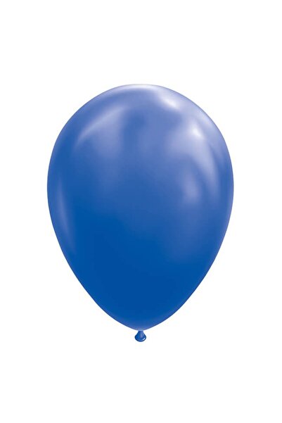Flippy Set of 12 Standard Latex Balloons, 13 cm, Blue
