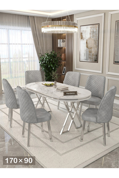 Hardalım Consept LİFOS Mutfak Masası Takımı Yemek Odası Takımı Salon Takımı