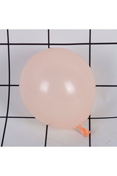 Flippy Set of 12 Macaroon Latex Balloons, 30 cm, Orange