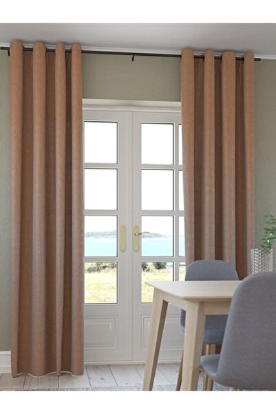 OEM Curtain 140x300 brown