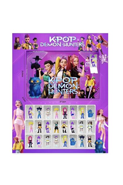 Amigo K-POP Demon Hunters Advent Calendar - 24 minifigures (5 cm)