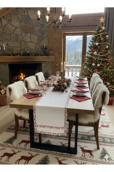 Durushe Runner de masă de calitate, inspirat de artizanat – Bandă decorativă ...