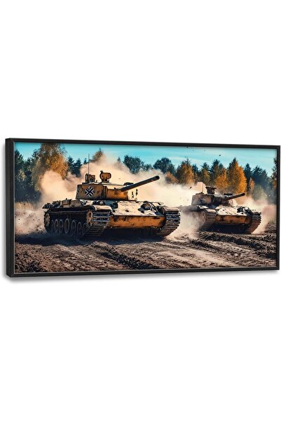 ALAYRA International لوحة فنية جدارية قماشية جميلة بإطار خارجي مقاس 50×100 سم...