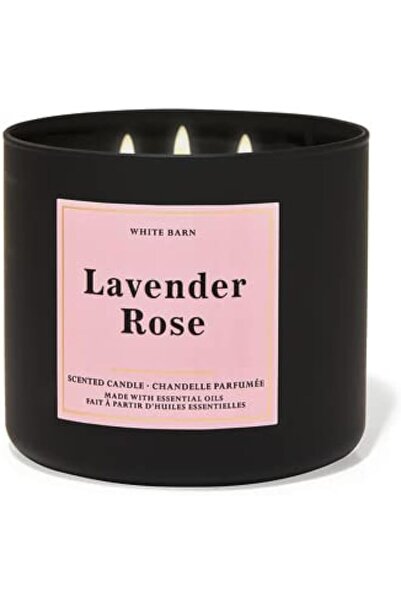 Bath & Body Works Lavender Rose 3-Wick Candle 411 g