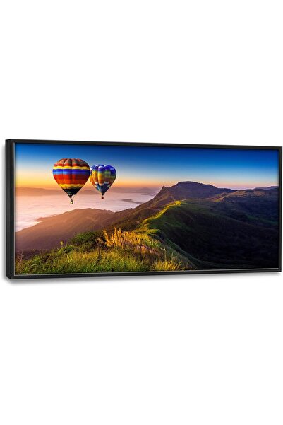 ALAYRA International لوحة فنية جدارية قماشية جميلة بإطار خارجي مقاس 50×100 سم...