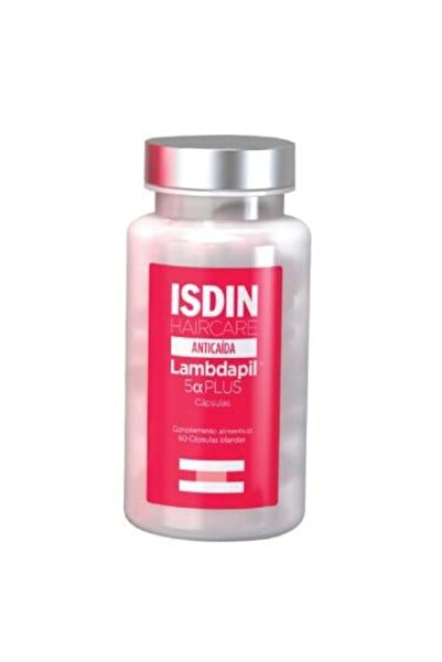 ISDIN ايسدين كبسولات لامبدابيل 5 ألفا بلس للشعر 60 كبسولة