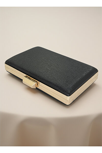 Biçanta Black Color Matte Anti-Scratch Leather Wedding Engagement Graduation