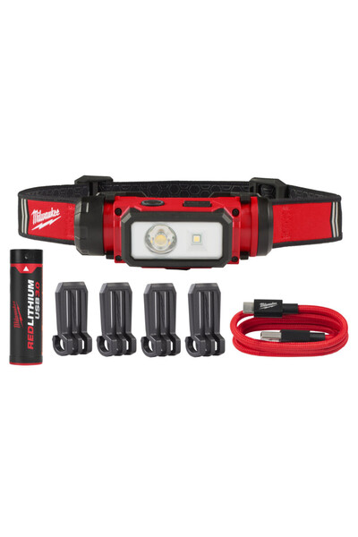 Milwaukee Electric Tool USB rechargeable headlamp, 600 lumens