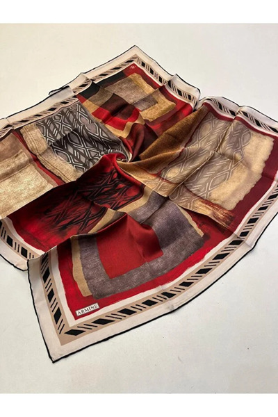 Armine Silk Scarf (Nostalji Sura) 7880D 08