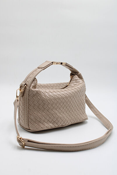 LASSO Women's Lock Closure Hand Strap Lined Hand, Arm, and Shoulder Bag