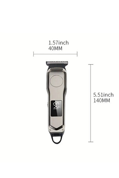 Generic Professional Hair Trimmer & Hair Clipper for Men – Precision Grooming Tool with Stainless Steel