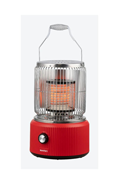 Koolen Colin Electric Vertical Heater 2000W – 3 Heat Levels – Red