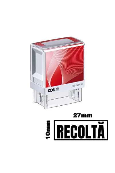 Colop Printer Stampila RECOLTA de birou 27x10mm