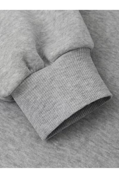 LAYORA Men's Loose Cut Moon Thief Printed Pocket Hooded Sweatshirt, Autumn/Winter