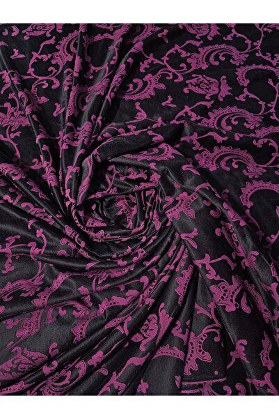 Oralı flamlı jakar kumaş