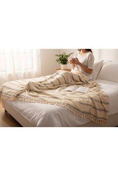 TECHTACT 100% Natural Cotton Double Pique 200X240 Cm, Soft Textured, Lightwei...