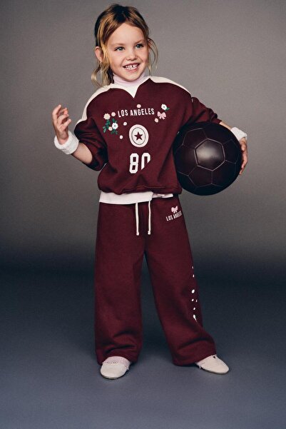 Pink Hippo Kids Trening pentru copii Contrast detaliu vipușcă cu decolteu în ...