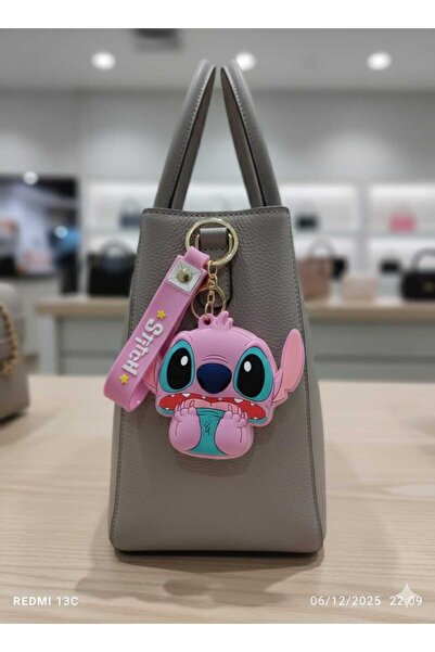 DenEs Life Stitch Cüzdan Anahtarlık çanta süsü sevimli kaliteli silikon anaht...